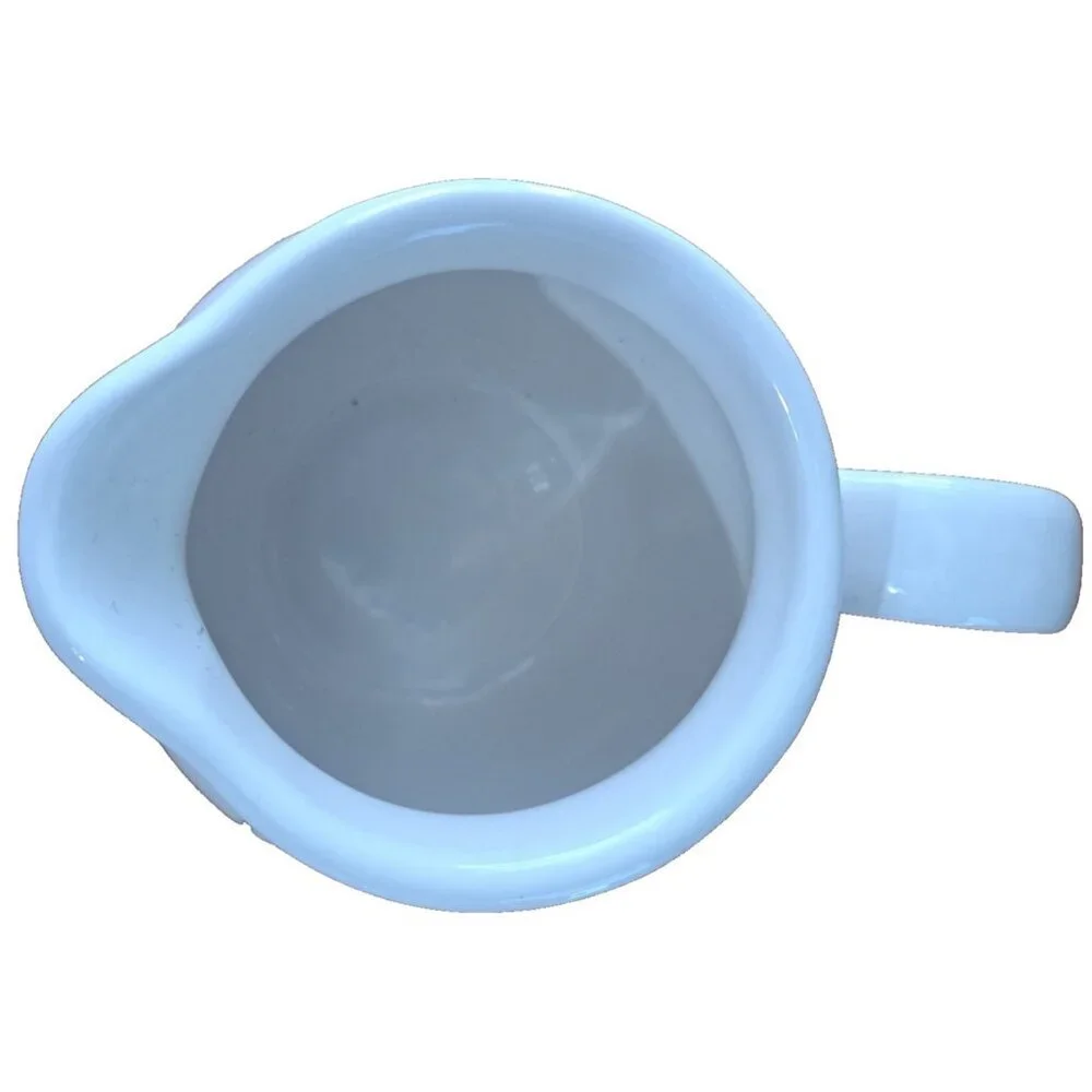 Rae Dunn Artisan Collections White Ceramic CREAM Creamer Pitcher Farmhouse